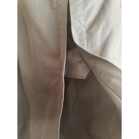 Brooks Brothers Women’s wool / cotton Classic Trench Coat Navy Blue size 4 - Picture 9 of 12